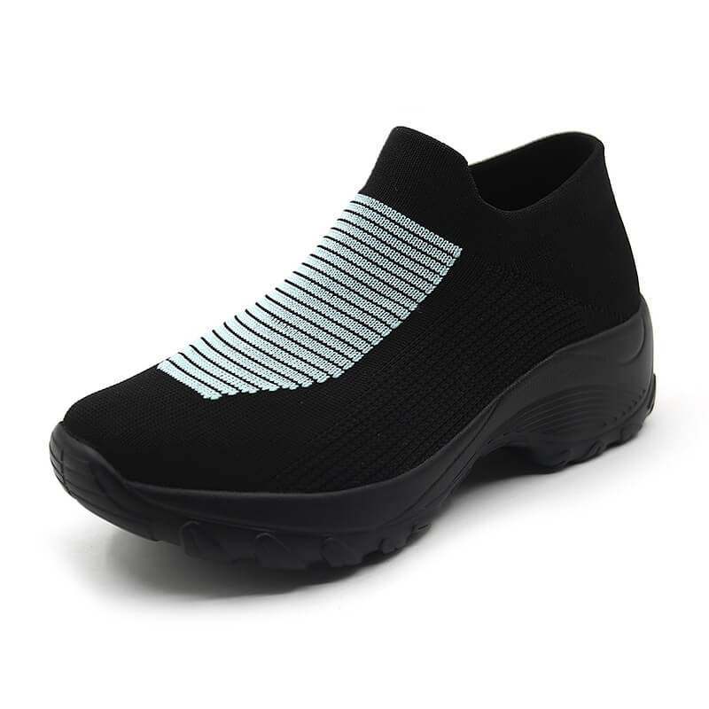 Women Orthopedic Shoes Arch Support Breathable Elastic Shoes