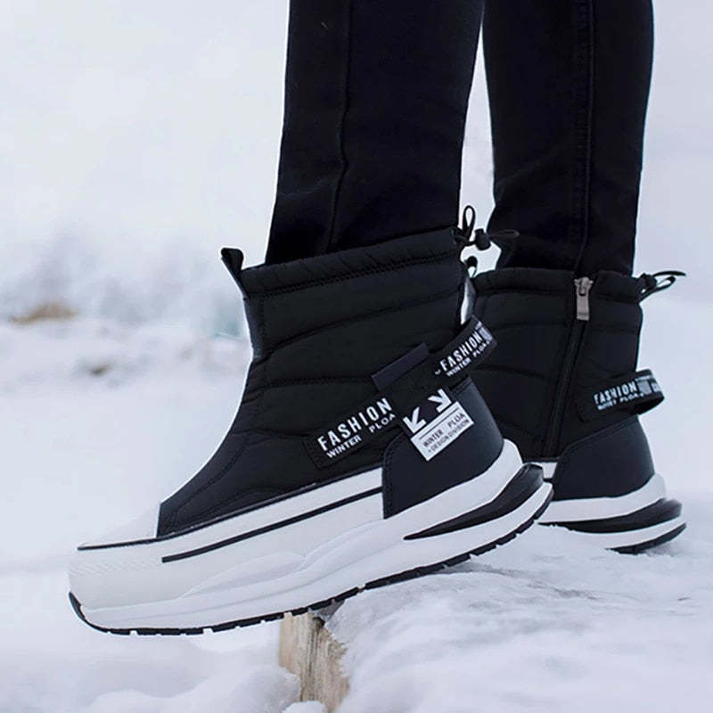Men Winter Orthopedic Boots Multi-color Waterproof Shoes