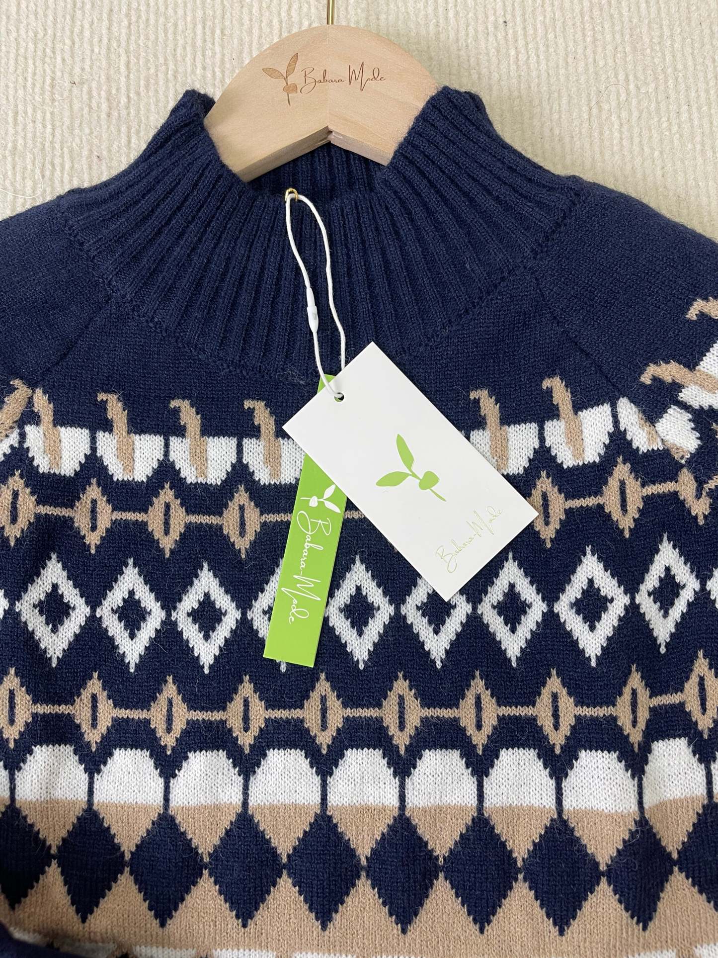 Soft Patterned Sweater for Women