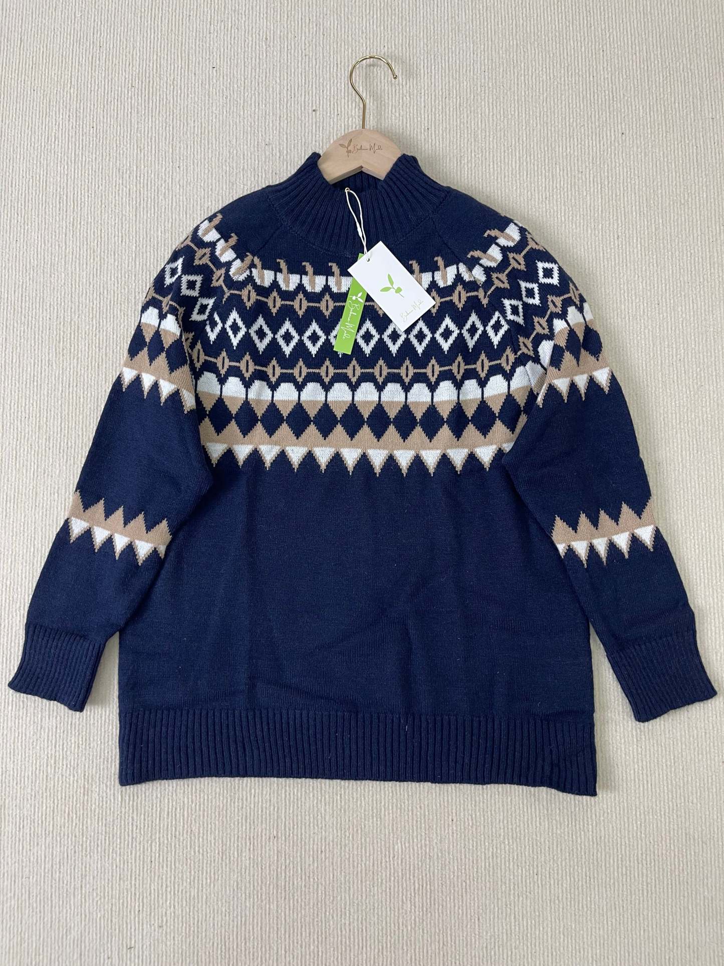 Soft Patterned Sweater for Women