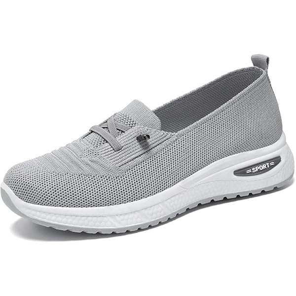 Women's Mesh Knitted Slip-On Casual Orthopedic Sneakers