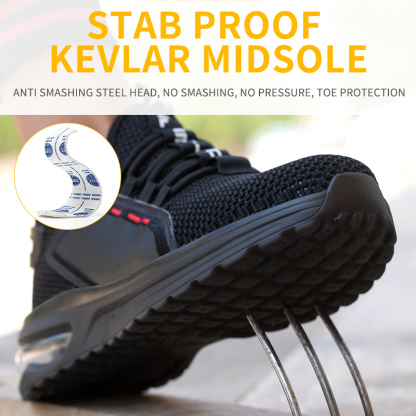 Safety Trainers Steel Toe Cap Shoes For Men Women