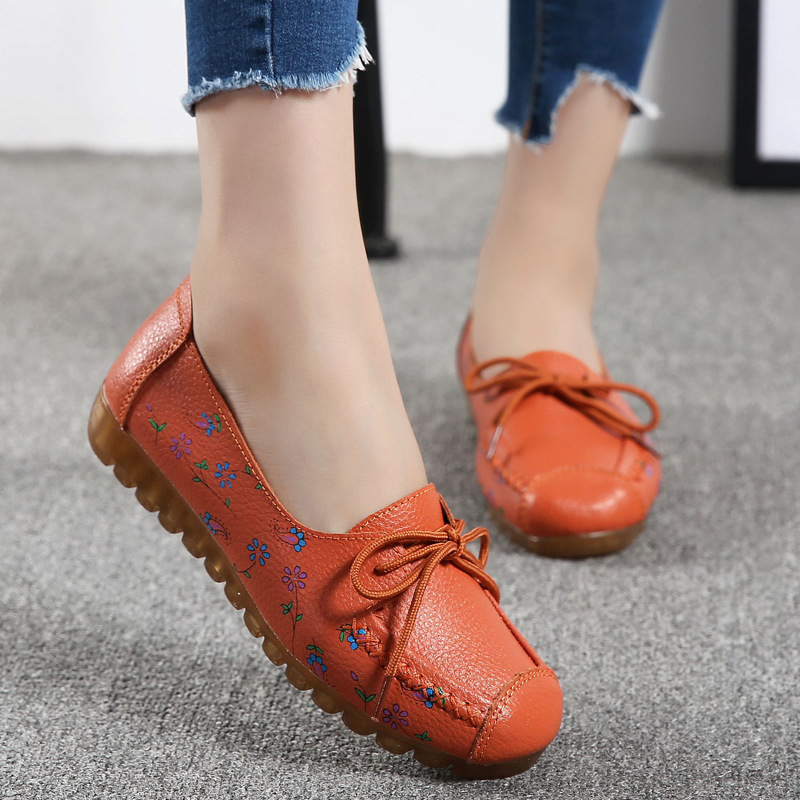 New Soft-faced Printed Women Shoes