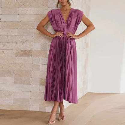 Pleated Summer Dress