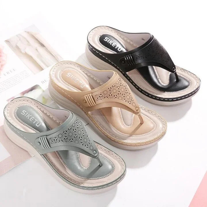 Soft Bottom Massage Orthopedic Flip-Flops