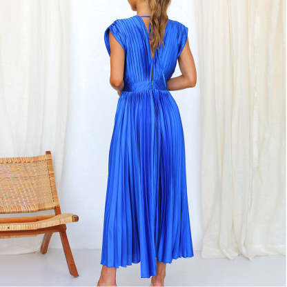Pleated Summer Dress