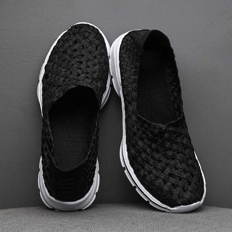 Soft Sole Flat Stretch Casual Shoes