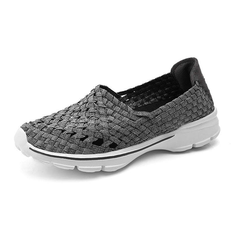 Soft Sole Flat Stretch Casual Shoes