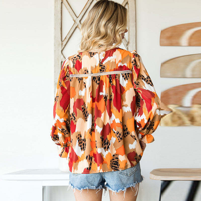 Abstract Printed Shirt