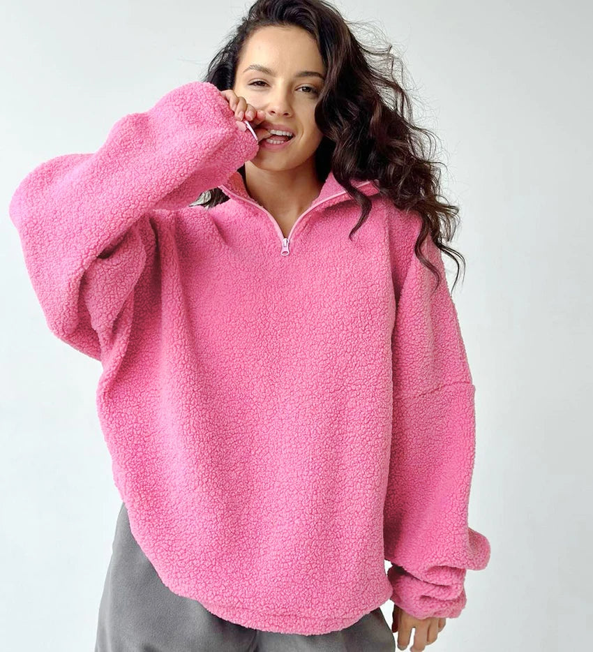 Wool Half-Zip Pullover