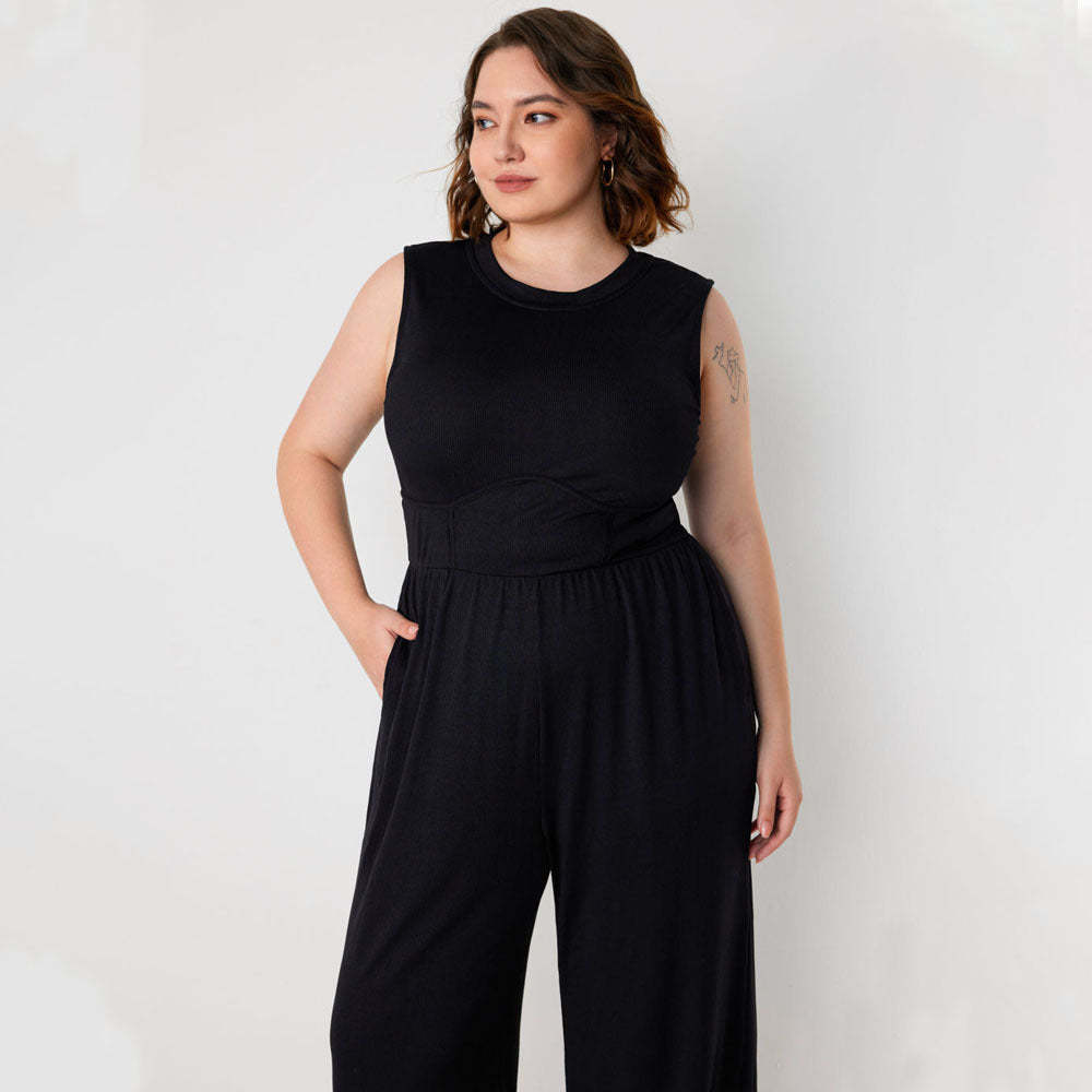 Sleeve Jumpsuit