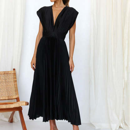 Pleated Summer Dress