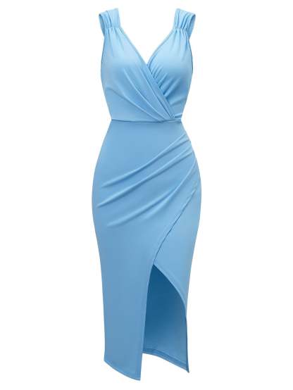 Sleeve Midi Dress