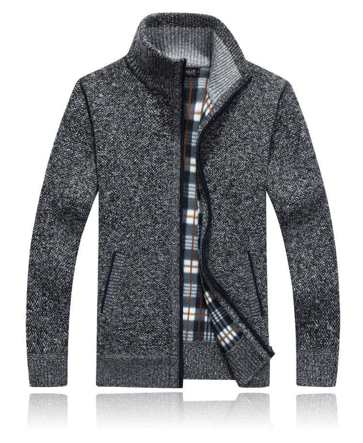 Cardigan With Zipper
