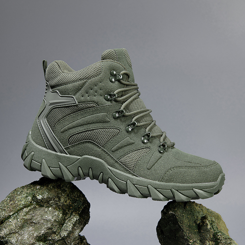 Waterproof Hiking Work Boots Men's Tactical Boots Lightweight Military Boots Breathable Boots