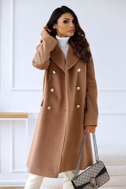Double Breasted Wool Coat