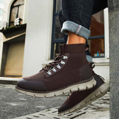 Men's Walking Punk Ankle Boots