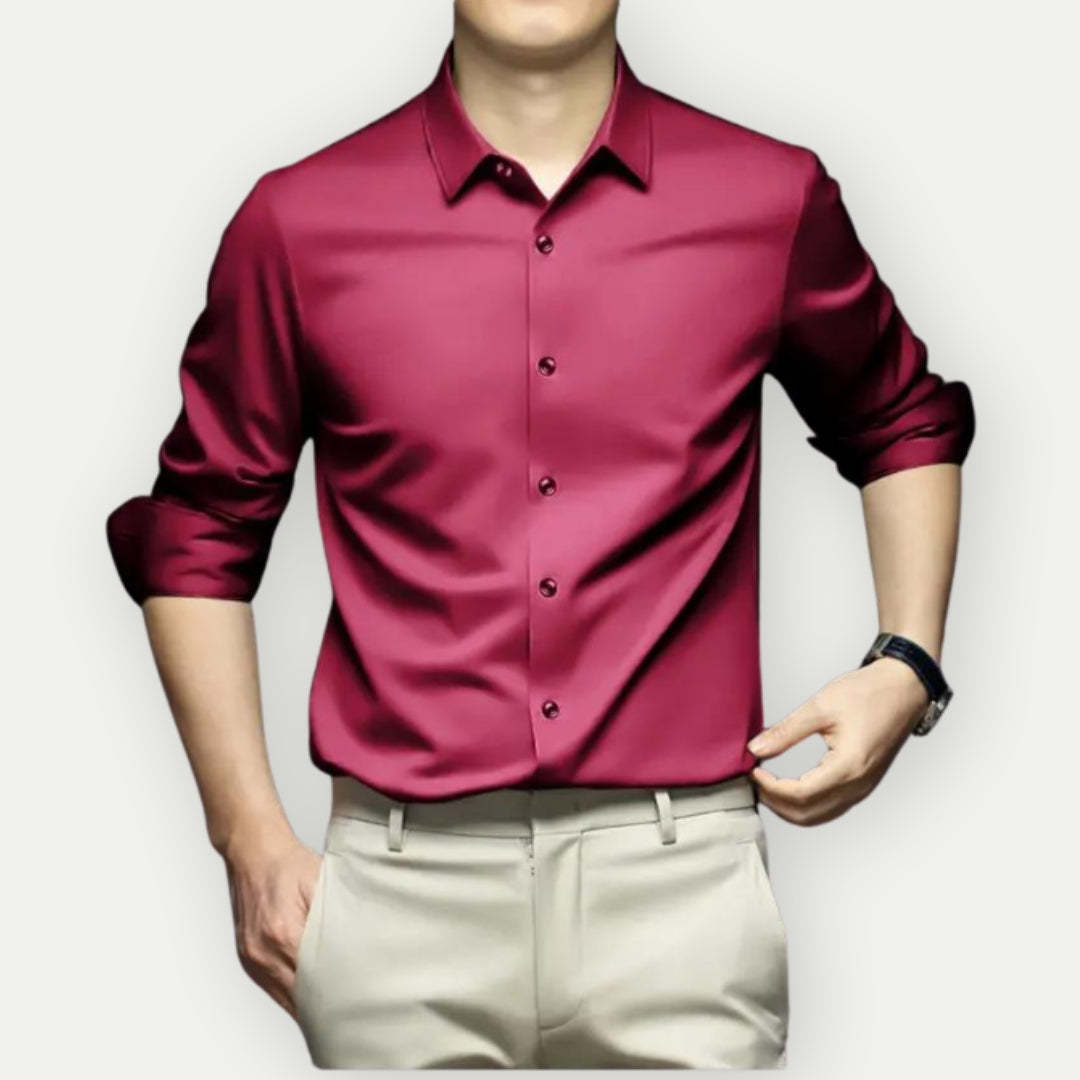 Men's Non-Iron Wrinkle-Resistant Dress Shirt