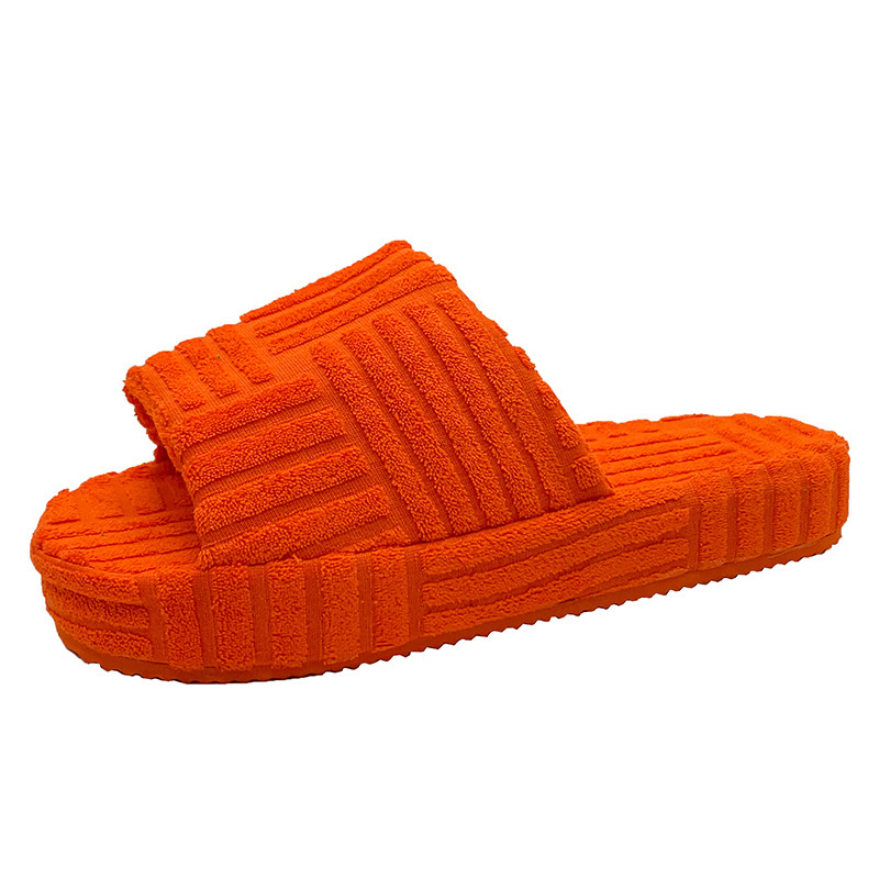 Women's Open Toe Comfortable Platform Slipper