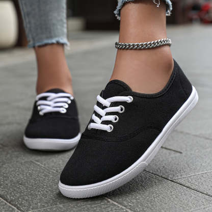 Comfortable and Stylish Canvas Sneakers for Women