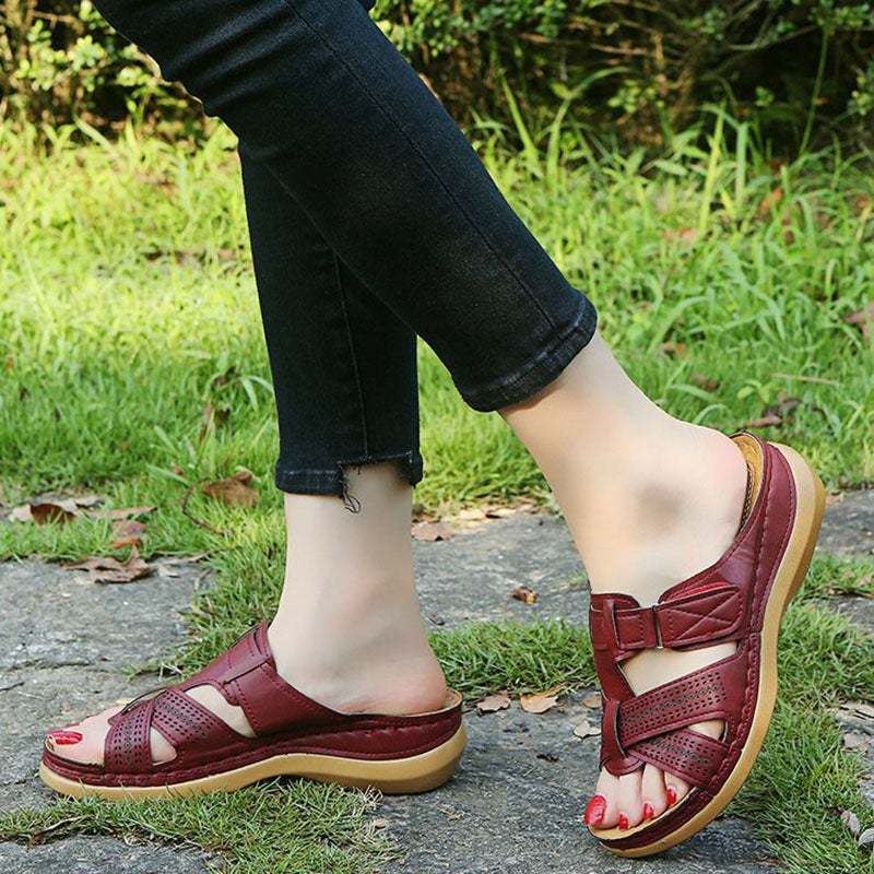 Premium Vintage Orthopedic Open Toe Sandal