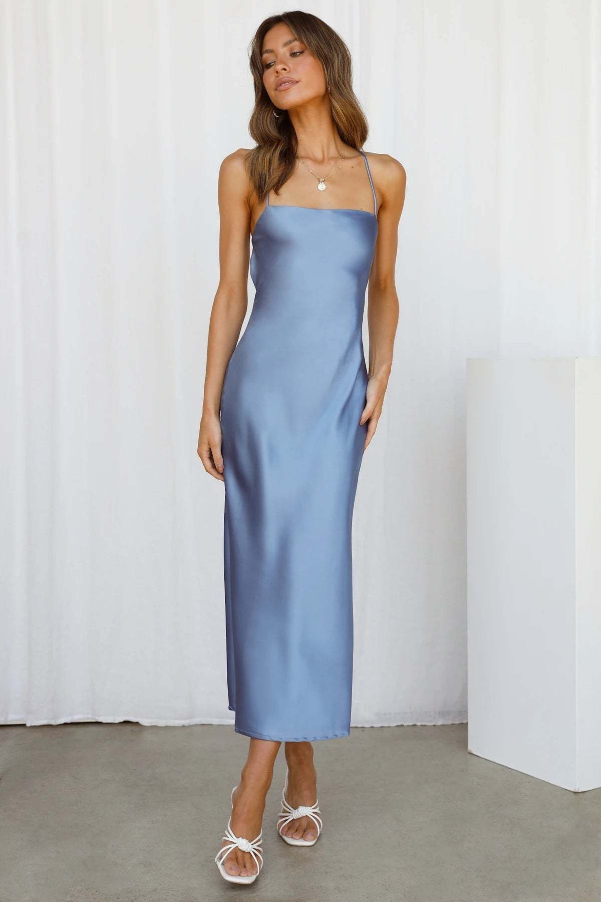 Elegant Satin Dress