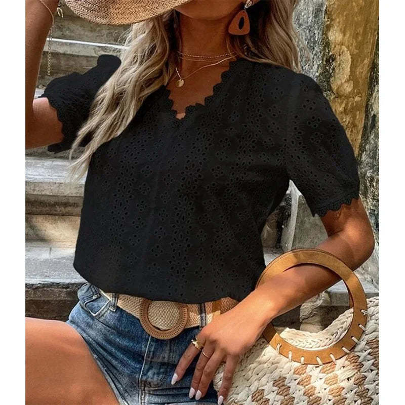 Summer Lace Blouse