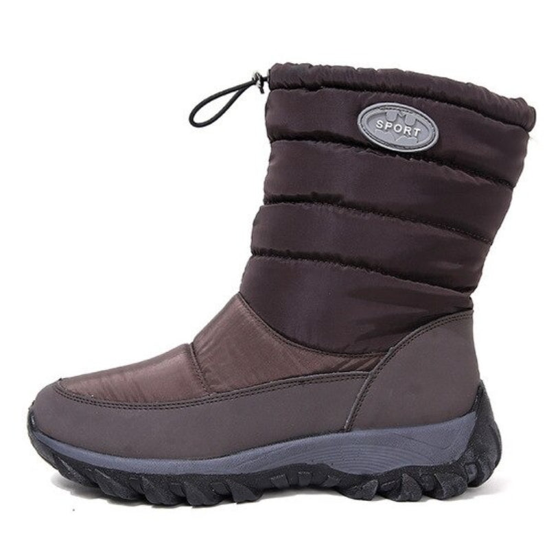 Women Waterproof Snow Boots Warm Orthopedic Shoes