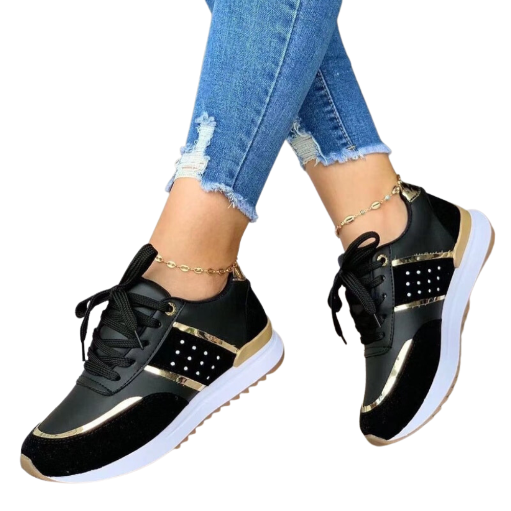 Orthopedic Shoes Women Sneakers Platform Leather Running Summer
