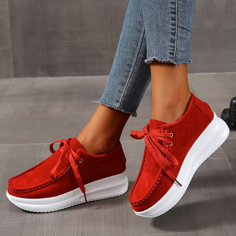 Stylish Thick Suede Shoes