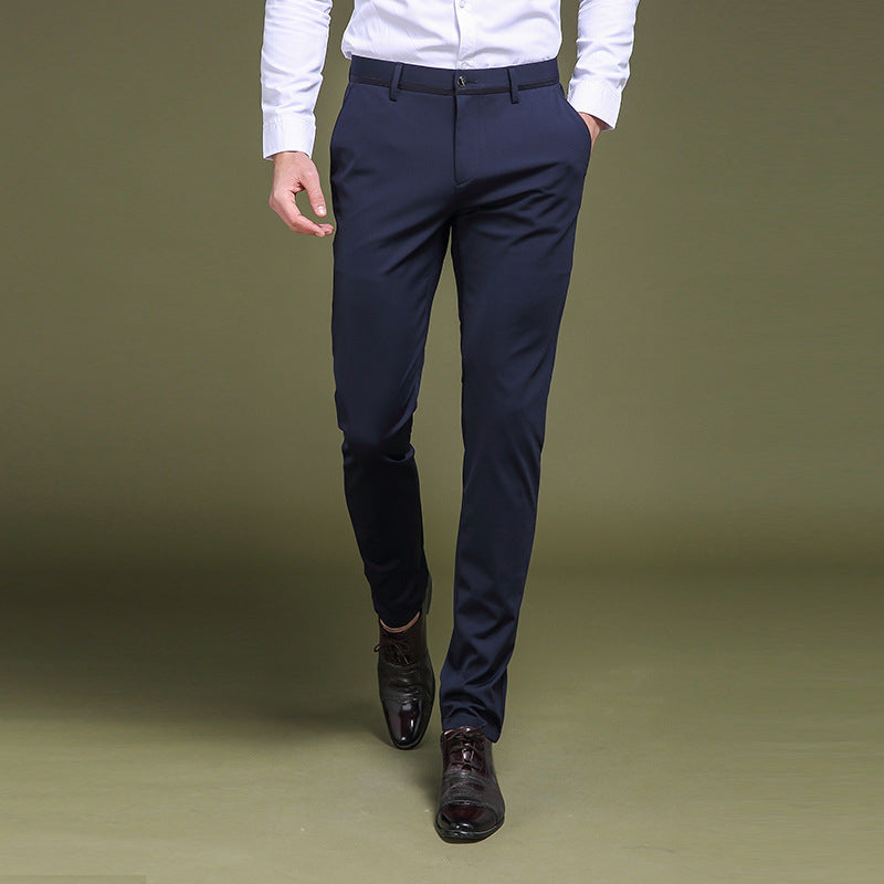 Water Resistant and Non Iron Stretch Trousers for Men