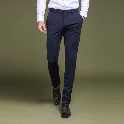 Water Resistant and Non Iron Stretch Trousers for Men