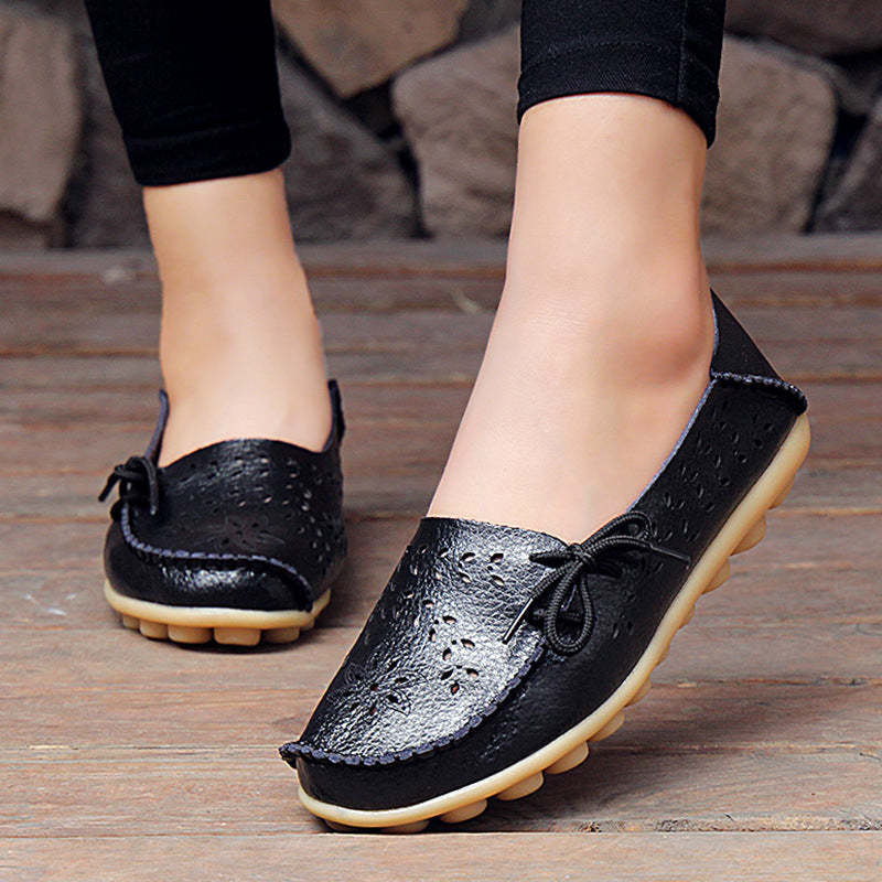 Discover Style and Comfort with New Hollow Leather Casual Shoes