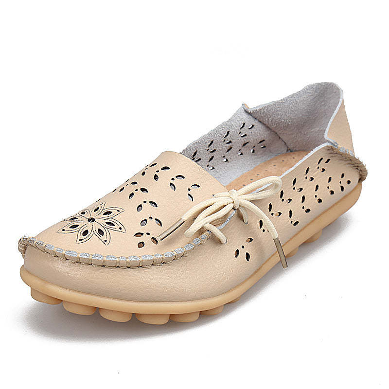 Discover Style and Comfort with New Hollow Leather Casual Shoes