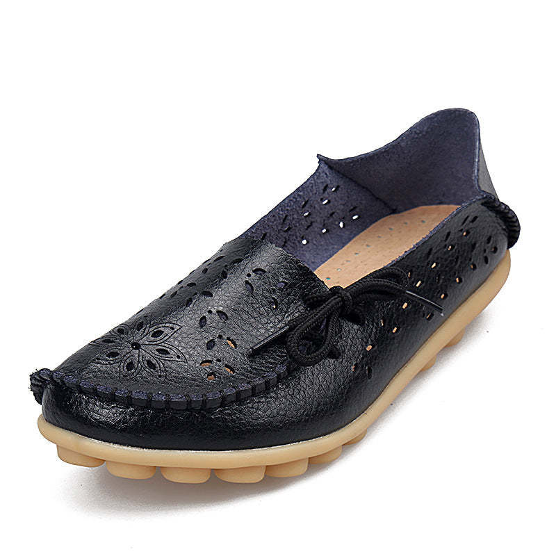 Discover Style and Comfort with New Hollow Leather Casual Shoes