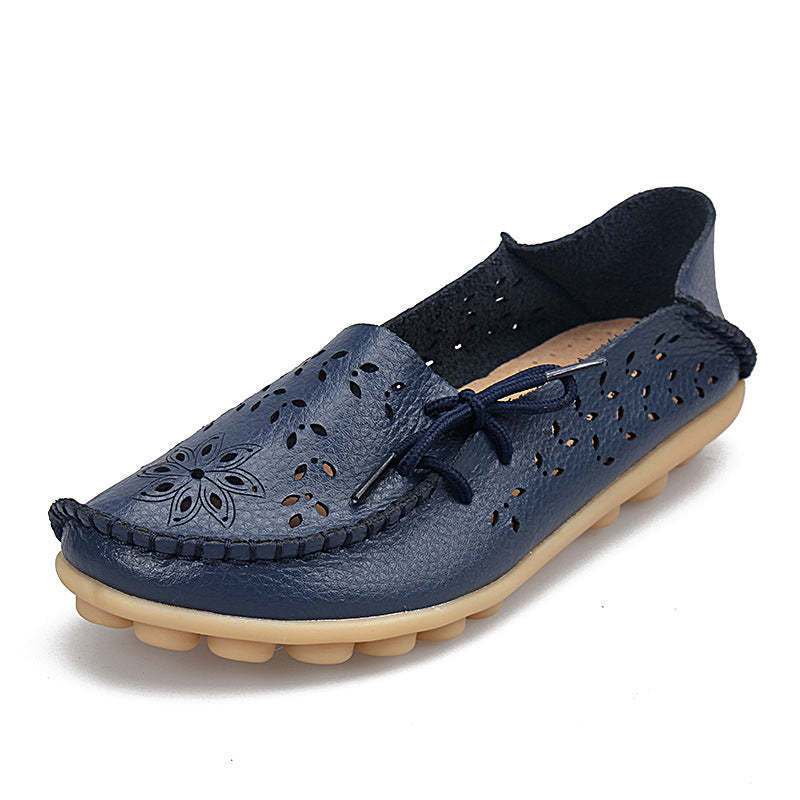 Discover Style and Comfort with New Hollow Leather Casual Shoes