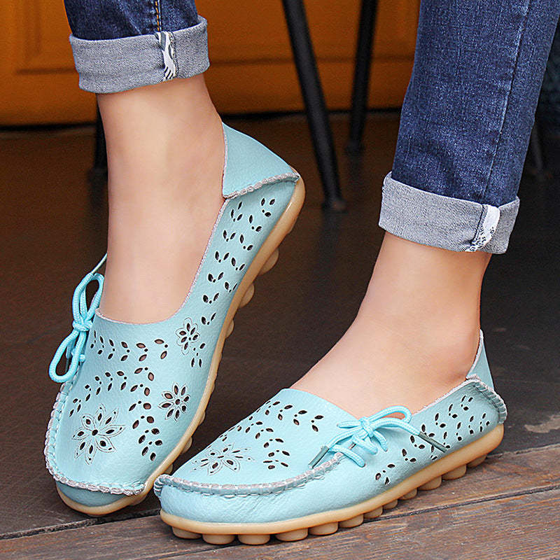 Discover Style and Comfort with New Hollow Leather Casual Shoes