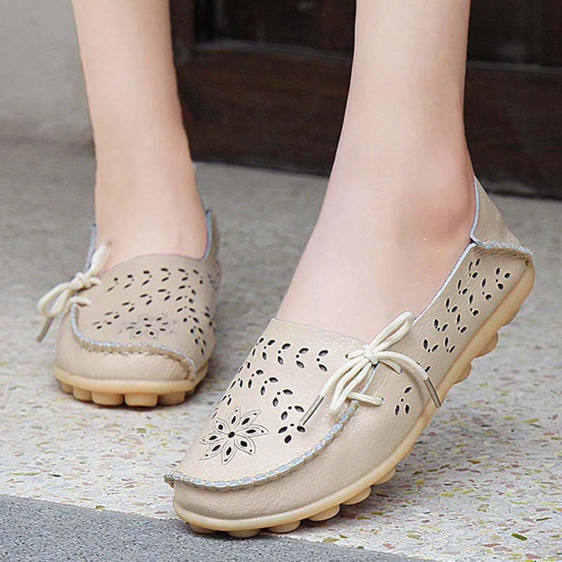 Discover Style and Comfort with New Hollow Leather Casual Shoes