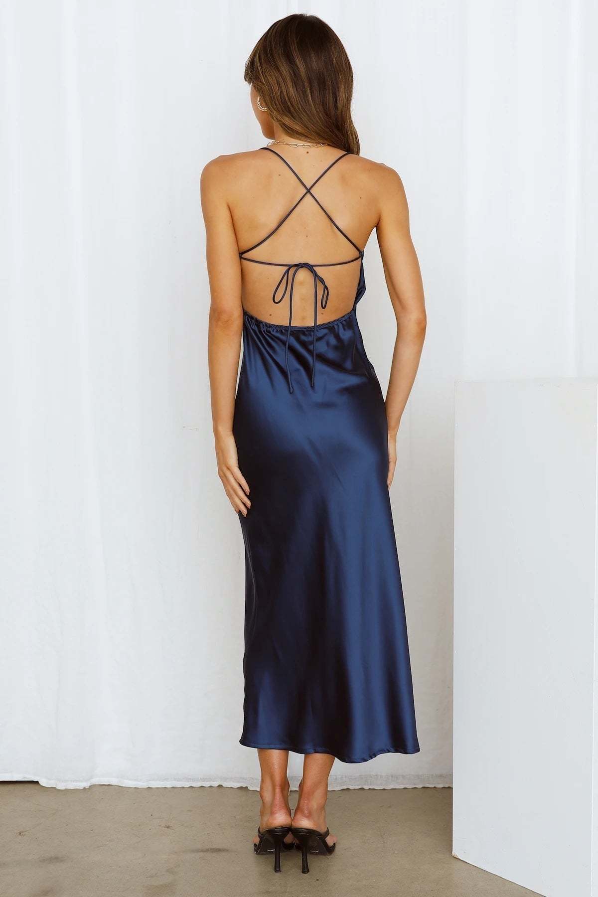 Elegant Satin Dress