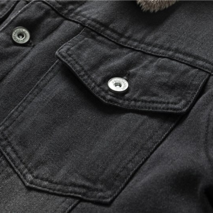 Men's Denim Jacket With Inner Lining