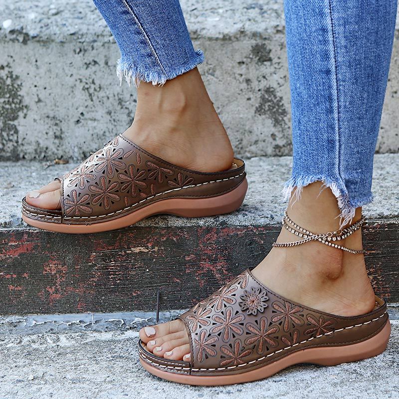 Summer Women's Open Toe Orthopedic Sandals