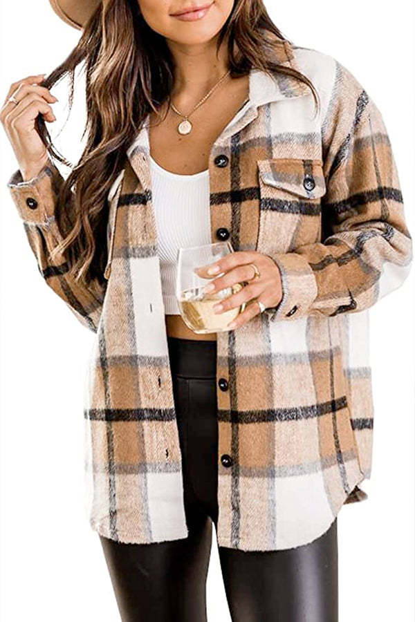 Long Sleeve Plaid Flannel