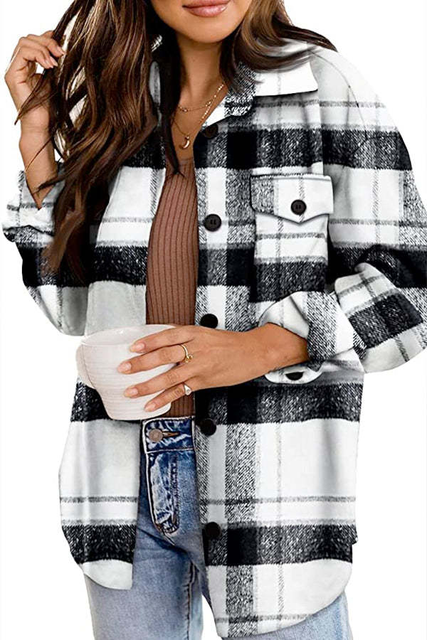 Long Sleeve Plaid Flannel