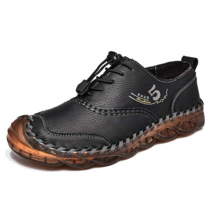 Orthopedic Shoes For Men Leather Casual Loafers