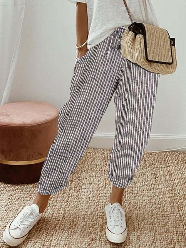 Anti-Sweat Luxe Linen Pants