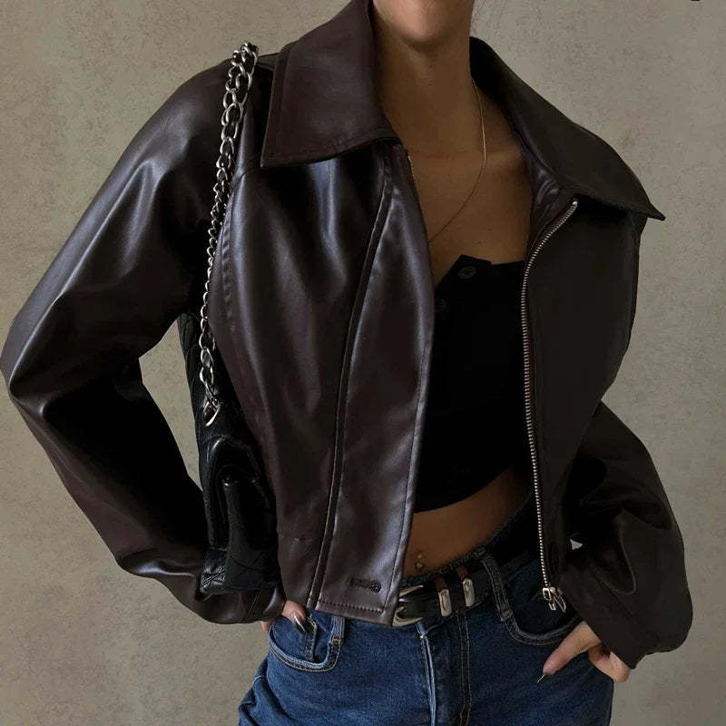 Vegan Leather Jacket