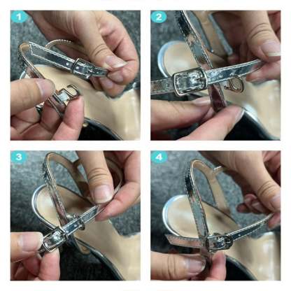 Women's Wedding Shoes Pearl Wedding Sandals Bridal Shoes Elegant Peep Toe Platform Flare Heel Shoes