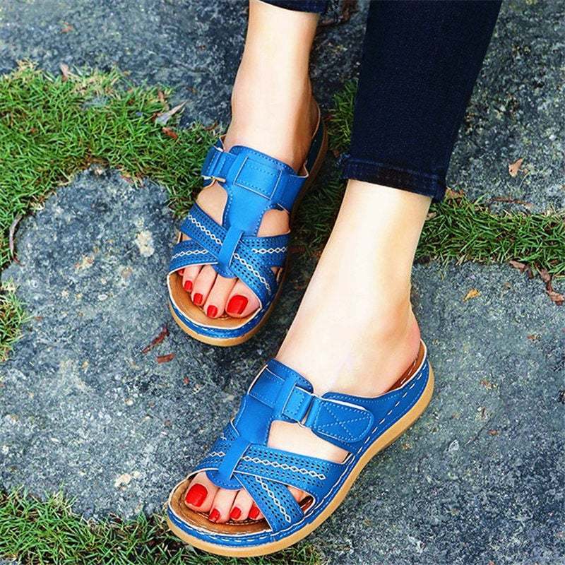 Premium Vintage Orthopedic Open Toe Sandal