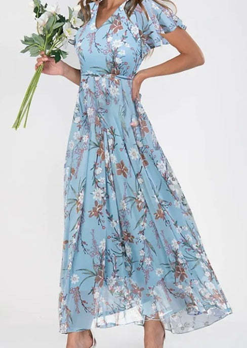Elegant Floral Dress