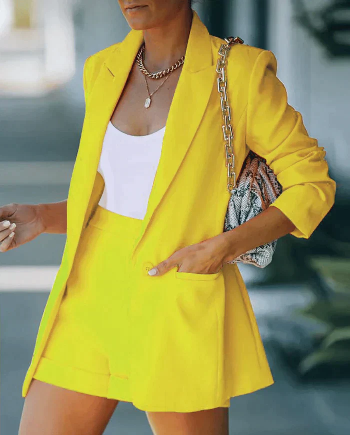 Blazer Ensemble Shorts